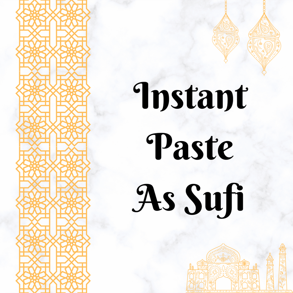 As sufi Instant Paste
