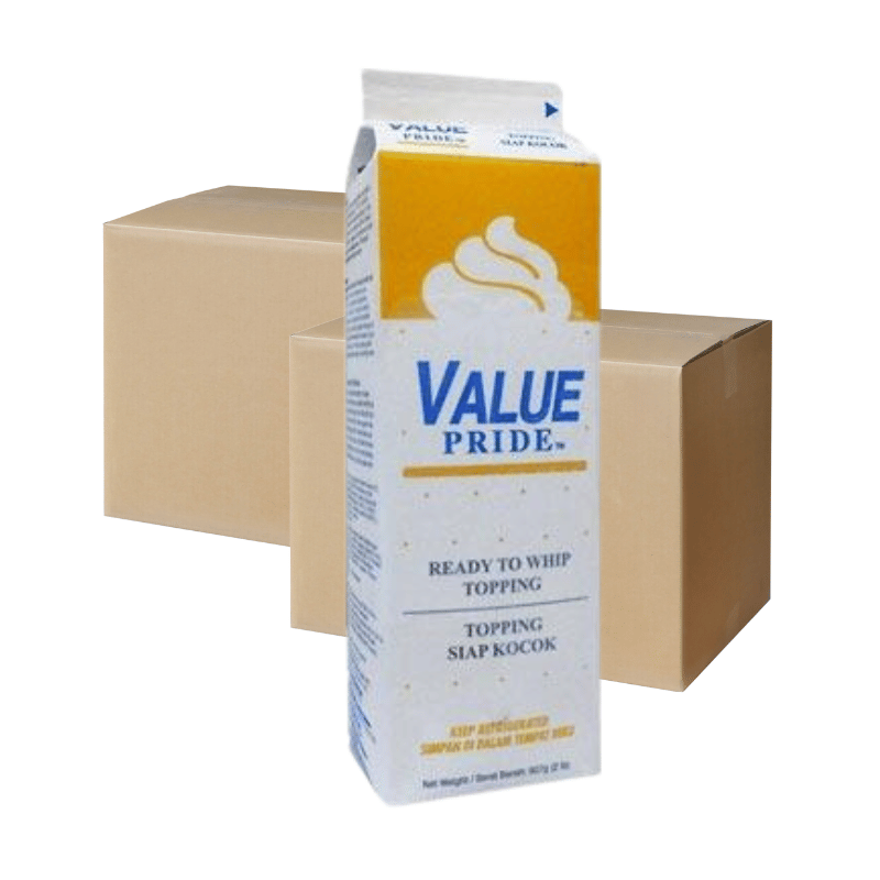 [Halal] Value Pride Ready To Whip Topping Whipping Cream 907g x 24pkt