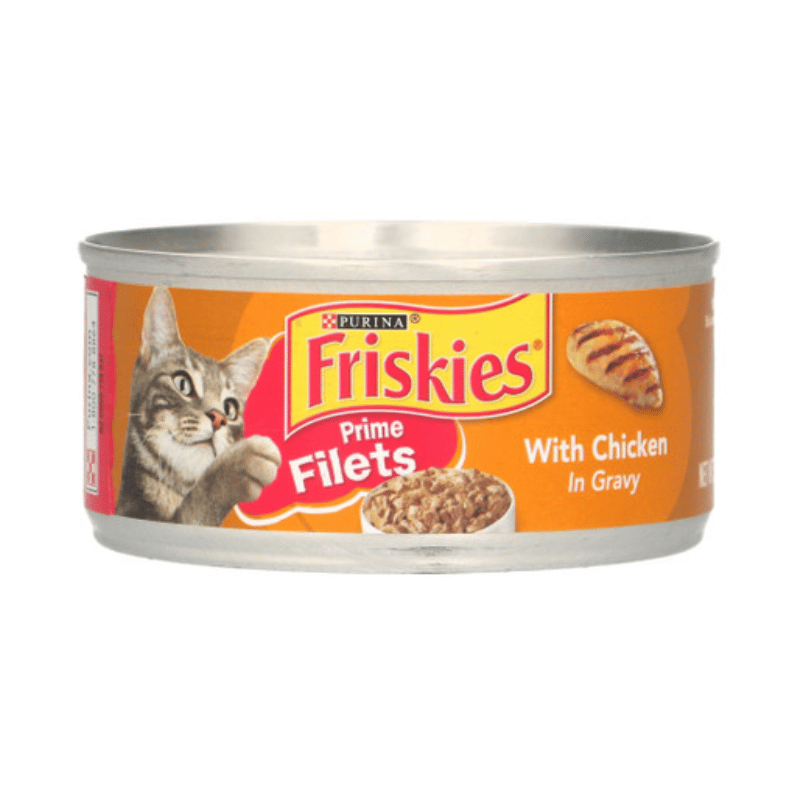 [Cat] Friskies Wet Cat Food Prime Filets With Chicken 156g Qiksmart