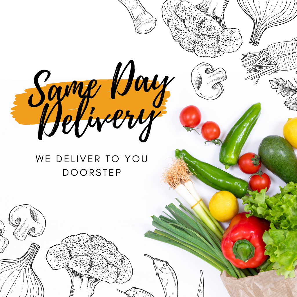 Same day food sales delivery