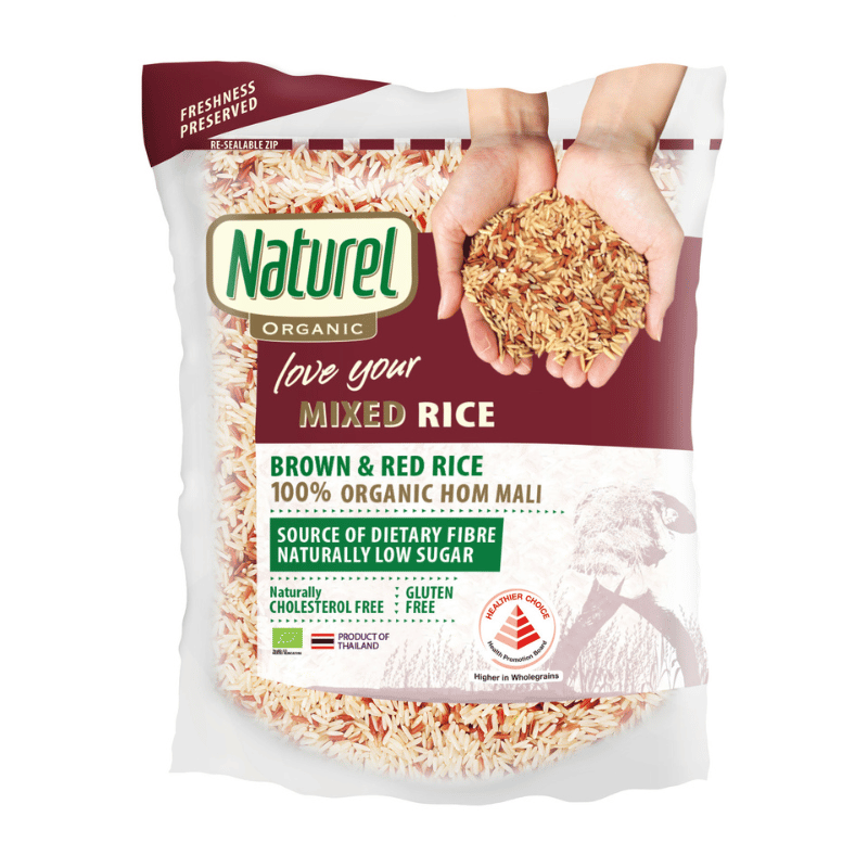 [Halal] Naturel Organic Mixed Rice 2kg – Qiksmart