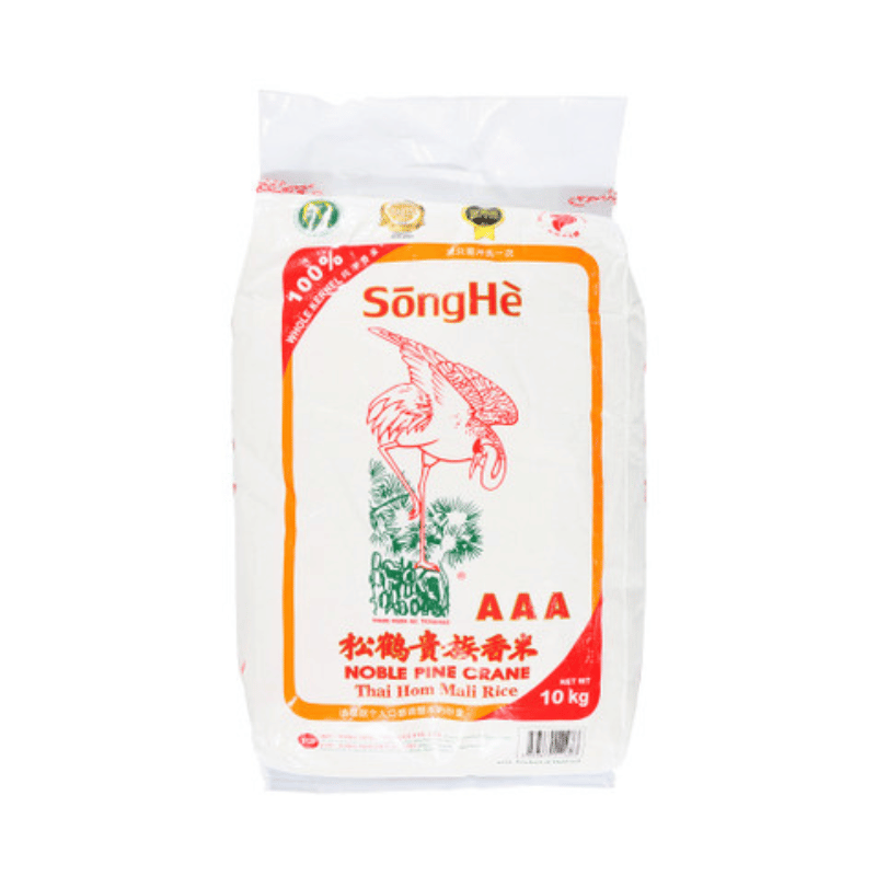 [Halal] Song He Thai Hom Mali Rice 10kg – Qiksmart